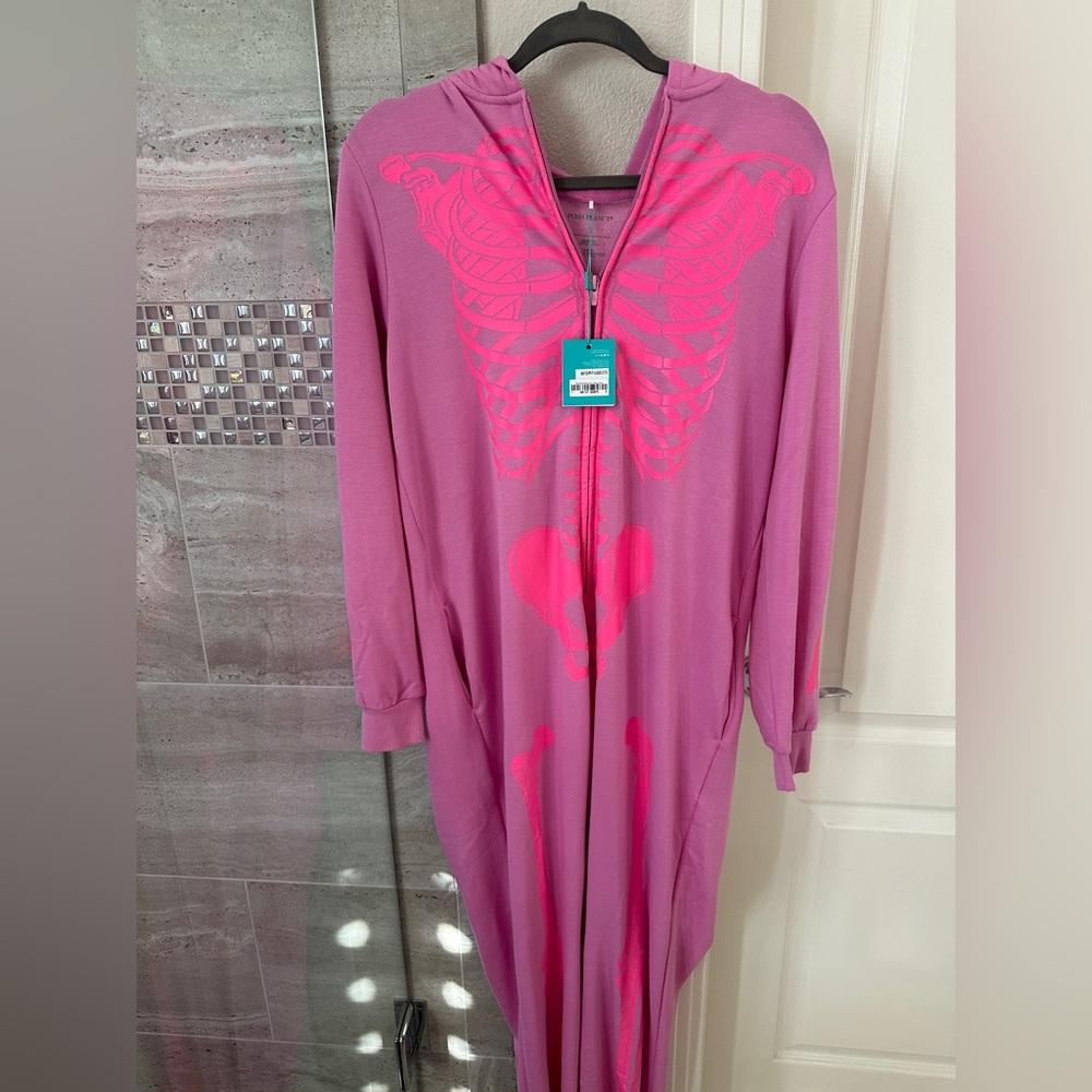 Posh peanut skeleton onesie